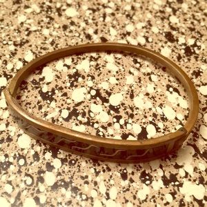 Vintage Black & Bronze Bracelet